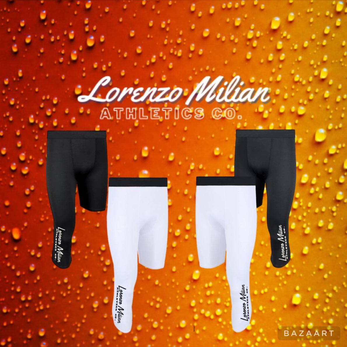 LM 3/4 One Leg Compression (Pack of 2) – Lorenzo Milian Athletics Co.