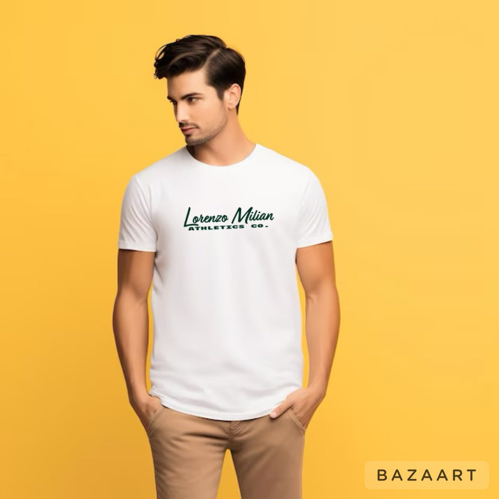 LM Basic Tee (Dark Green Logo)