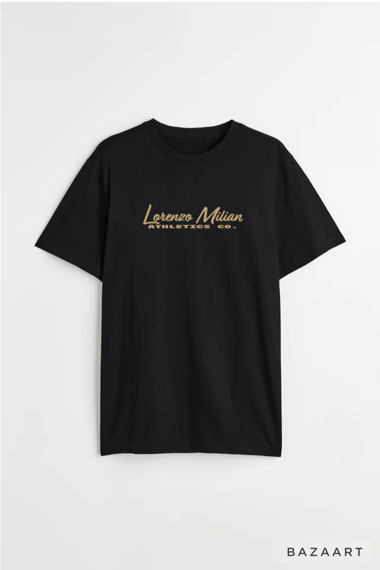 LM Essential Gold Logo Tee