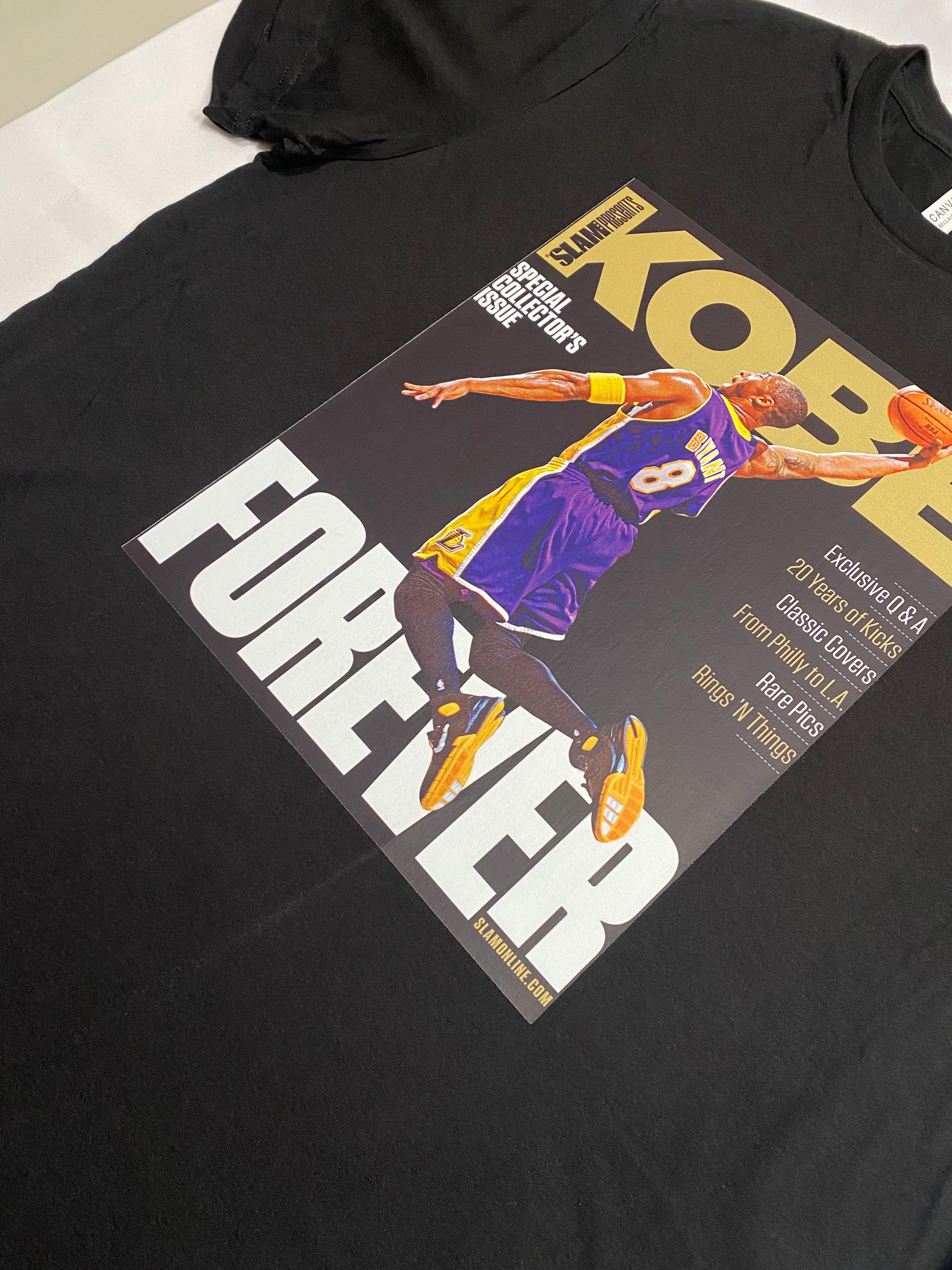 Kobe slam 2024 magazine t shirt
